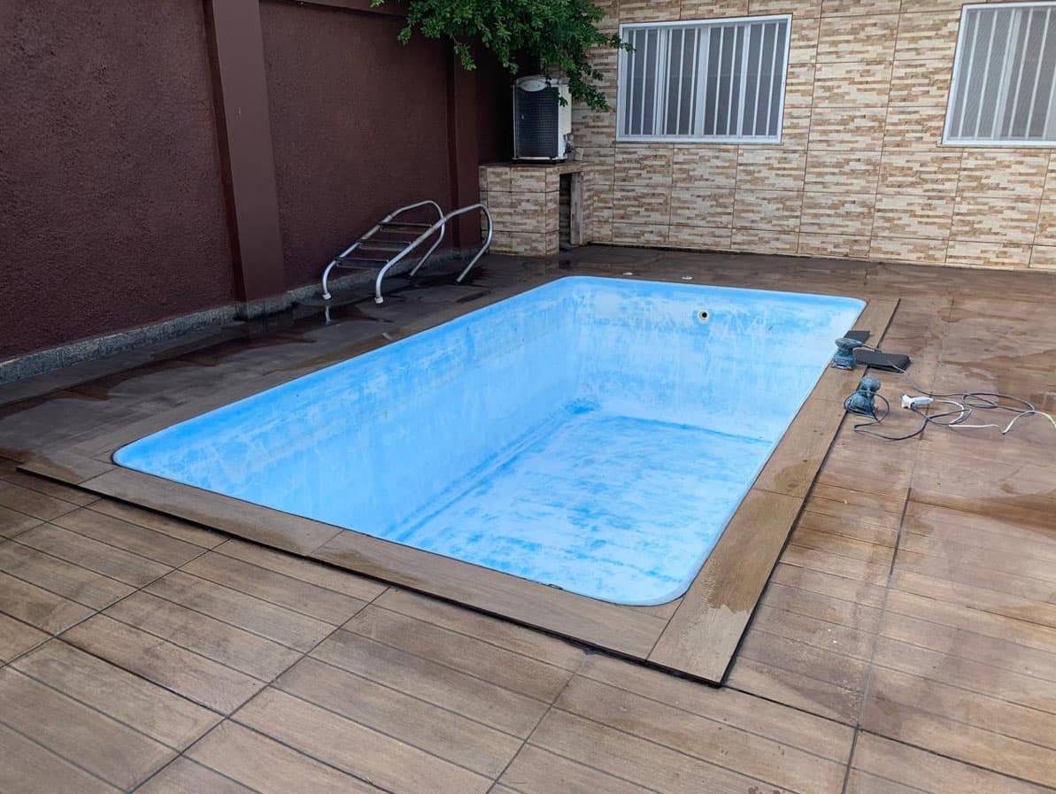 Piscina depois da reforma